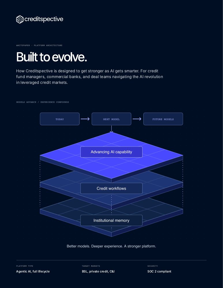 Whitepaper cover, Built to evolve